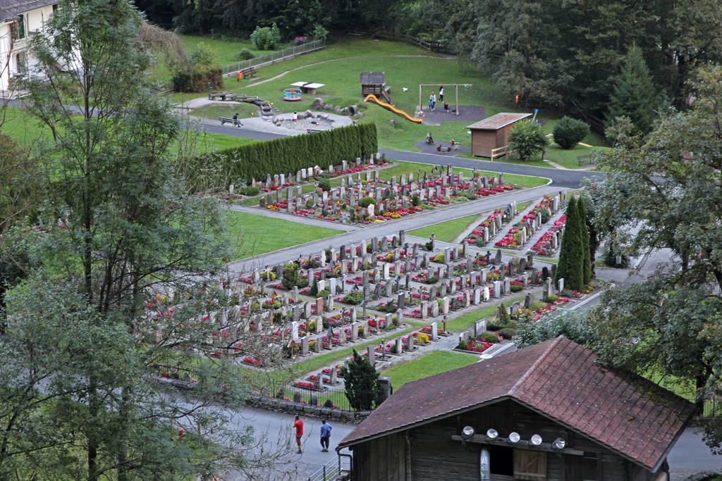 Cemetery and Playground